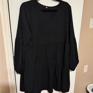 Elegant Black Women's Dress